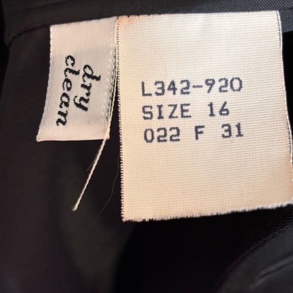 Vintage Pendleton Woolen Mills Black Blazer - Picture 3 of 5